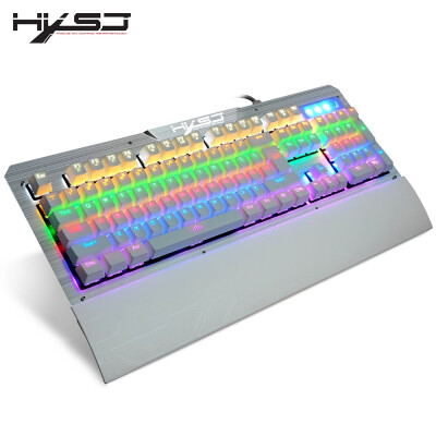 

HXSJ 2600 Mechanical Keyboard for Gamers RGB Backlight 104 Keys