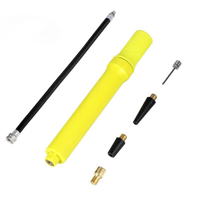 

Inflator Ball Pump Manual Bicycles Tire Multifunction Swimming Lightweight Cycling Soccer Basketball Gym Two-way Mini Portable Bik