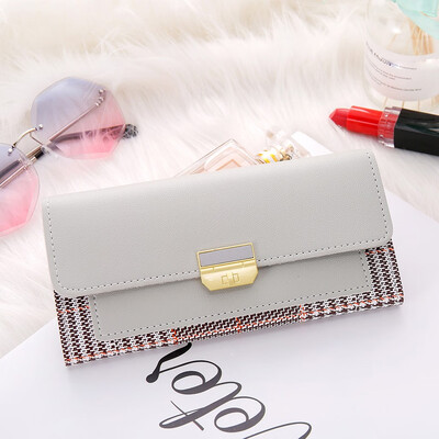 

Tailored Women Fashion Ladies Handbags Simple Long Purse Cards Holder Wallets Totes Bags