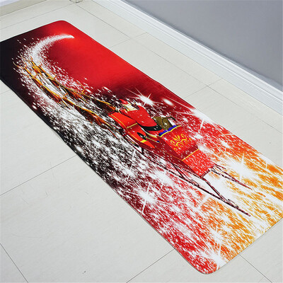

〖Follure〗Christmas Floor Entrance Door Bathroom Mat Indoor Bathtub Carpet Doormats Decor