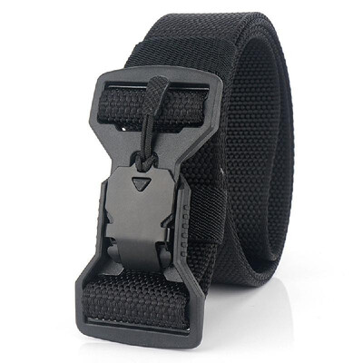 

Adjustable Webbing Belt Men Women Belts 492 Inch with Quick Release Magnetic Buckle for Camping Hiking