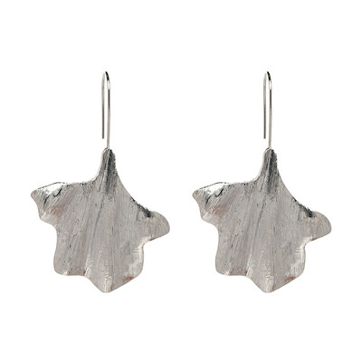 

Trendy Metal Ginkgo leaves design Statement Earrings Women Brand Ethnic Zinc Alloy Dangle Earrings Jewelry Accessories