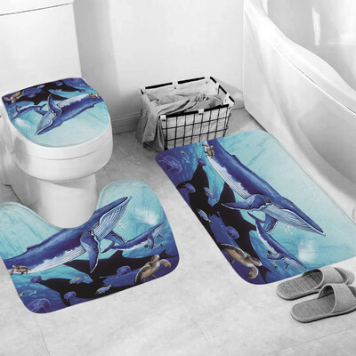 

〖Follure〗3pcs Non-Slip Bath Mat Bathroom Kitchen Carpet Doormats Decor