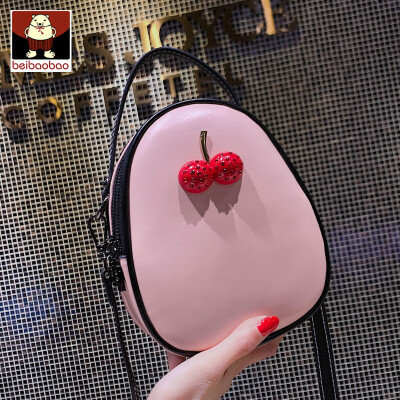 

On the new texture bag 2019 new Korean cherry cell phone bag Joker girl shoulder Messenger bag