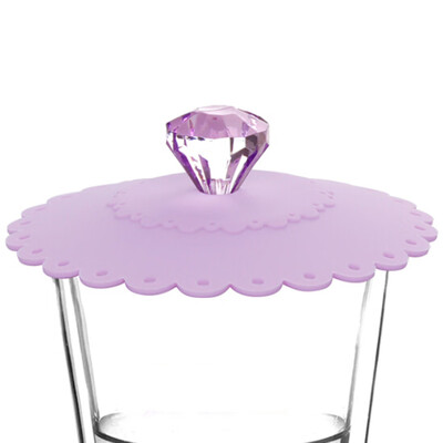 

Silicone Cup Lids - Creative Butterfly Mug Cover - Anti-dust Airtight Seal Silicone Drink Cup Lids