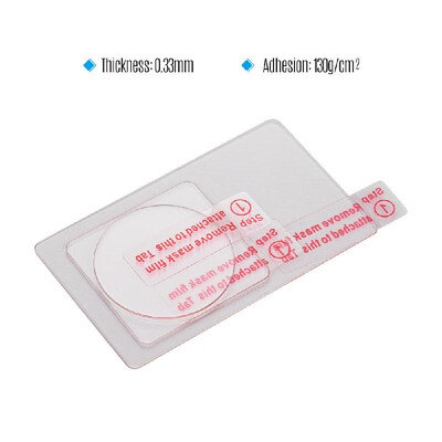 

3in1 High Definition LCD Screen Protector 9H Hardness with Dust-absorber Wet & Dry Wipes for DJI OSMO ACTION Camera