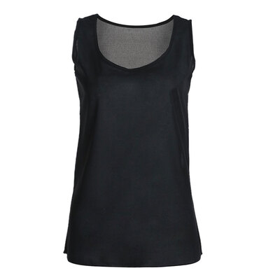 

Women Candy Color Upperwear Sling Render Sleeveless Chiffon Vest