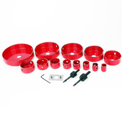 

8PCS13PCS Down Lights Holes Cutters Opener Saw Holesaw Kit Set Drill Bit Hole Saw Power Tool Metal Holes Drilling Kit with Mandre