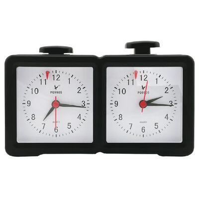 

Chess Clock Quartz Electronic Analog Chess Clock Count Up Down Timer Game Timer I-go Count Up Down Timer