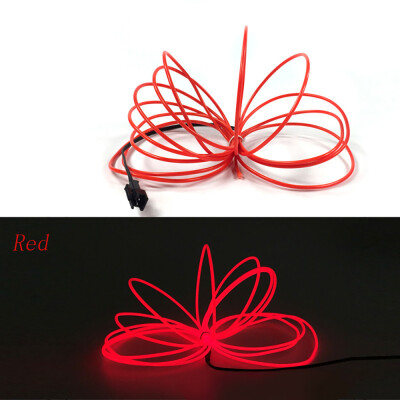 

Tailored EL Wire Neon Glowing Led Cable Wire for Halloween Christmas Party DIY Decoration