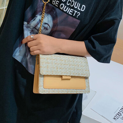 

Womens bag 2019 new wave fashion shoulder bag wild natural gas ins net red packet summer small fresh messenger bag