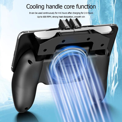 

K20 Mobile Gamepad Joystick L1 R1 Trigger Controller for PUBG wCooler Fan
