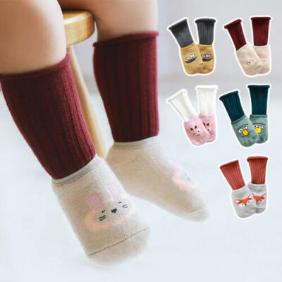 

2 in 1Child girl 3D cartoon socks cute animal cat Detachable non-slip stockings