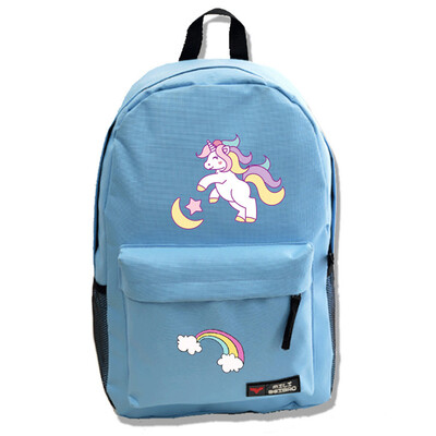 

Personalised Kids Backpack Unicorn Girls Back To School Bag