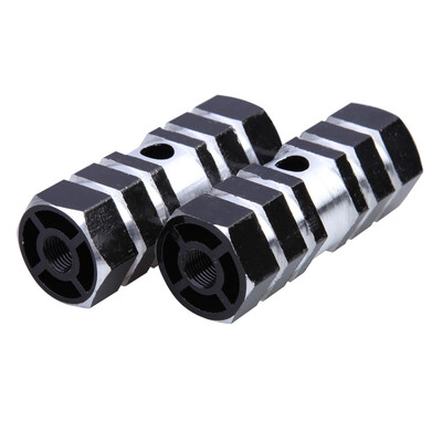 

2pcs Axles Aluminum Alloy Stunt Foot Pegs Pedal for BMX Bicycle Cycling