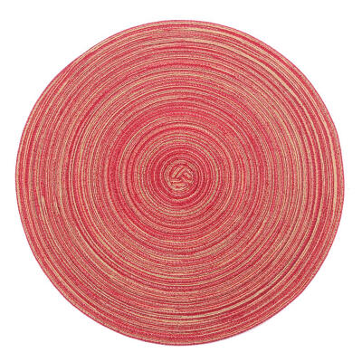 

Round Heat Insulation Anti Slip Bowl Placemat Table Mat Plate Dish Coaster