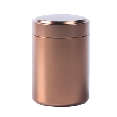 

Tea Caddy Mini Aluminum Storage Boxes Sealed Coffee Powder Cans Tea Leaves Container Portable Travel Tea Caddy Organizer