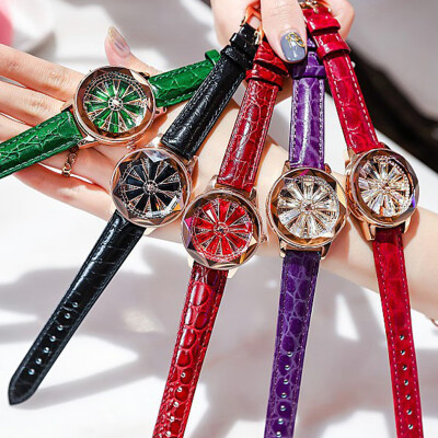 

Simple female student Korean version of the simple casual retro womens waterproof belt womens watch Harajuku style