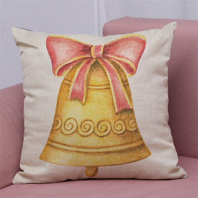 

Tailored New Christmas Cotton Linen Pillow Case Sofa Cushion Cover Home Decor
