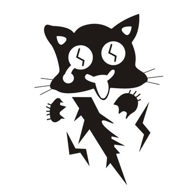 

Cute Cat Dog Waterproof Switch Sticker DIY Removable Wall Decals Home Decor