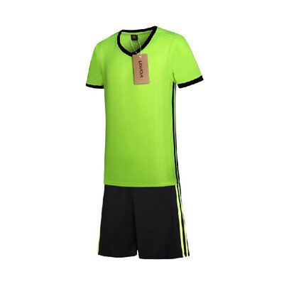 

Lixada Football Shirt Uniforms Set Short Sleeve Sports Clothing Breathable Ball Jersey Football Sweat T-Shirt