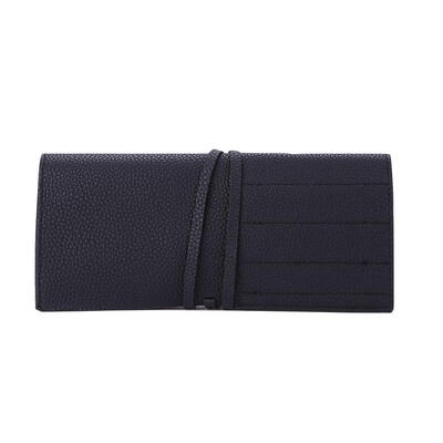 

PU Leather Roll-up Cosmetic Bags Women Portable Simple Travel Beauty Case