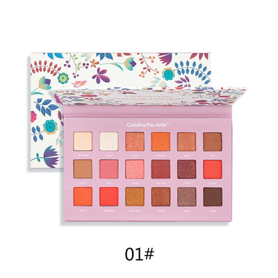 

18 Color Paper Texture Matte Eye Shadow Palette Waterproof Anti-fouling Lasting Not Blooming Dyeing Low Light Eye Shadow
