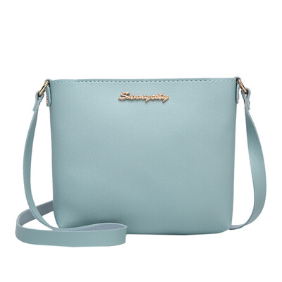 

Tailored Women Fashion Solid Color Messenger Bag Crossbody Bag Phone Coin Bag Black