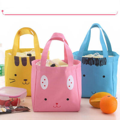 

Portable Insulated Thermal Cooler Lunch Box Bento Tote Storage Bag Case Picnic