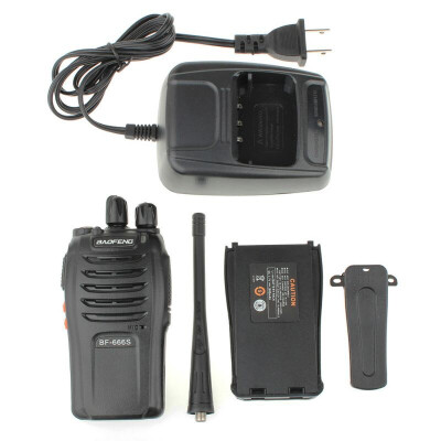 

Baofeng BF-666S UHF 400-470 MHz 5W Two-way Radio Communication Walkie Talkies