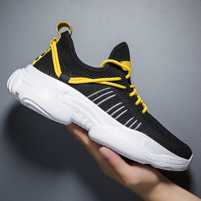 

Flying woven mens shoes sports old shoes mesh breathable shoes outdoor running shoes trend shoes