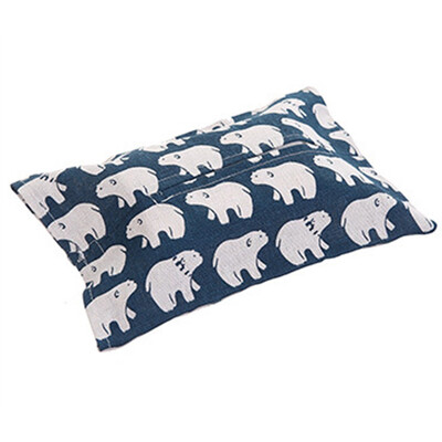 

〖Follure〗Creative Canvas Storage Box Organizer Paper Storage towel bag