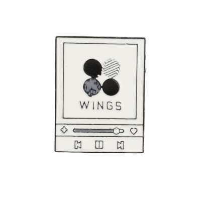 

2019 New Kpop Bts Love Yourself Metal Badge Cute Brooch Pins For Hats Clothes Backpack Hot