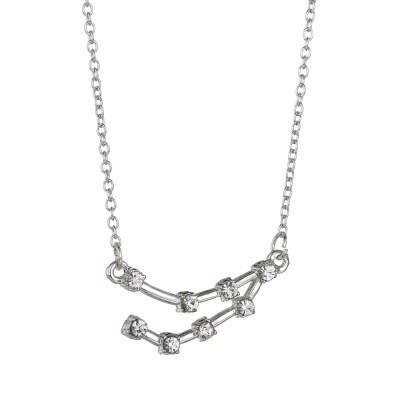 

12 Horoscope Aries Pisces Leo Necklace Gold Silver Color 12 Constellation Necklaces Pendants Choker Necklaces For Women Jewelry