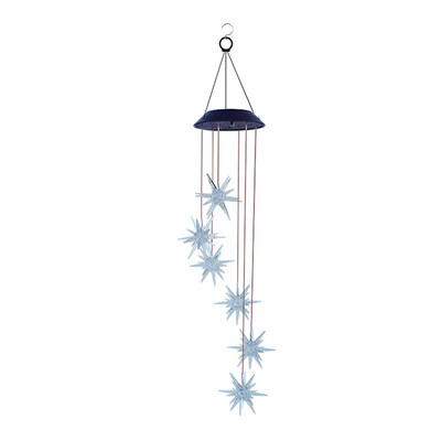 

LED Solar Powered Sea Urchin Wind Chimes Light Home Garden Hanging Lamp Pendant Garden decoration Light