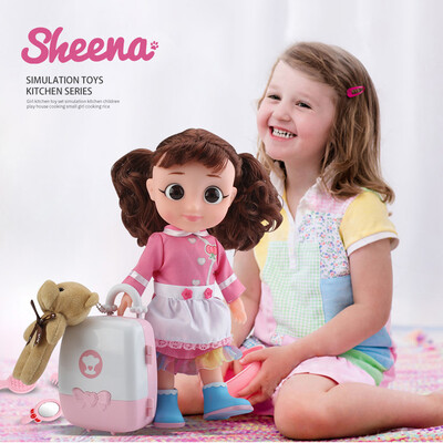 

YIWULAGIRL Simulition Toys Cooking Kitchen Kids Mini Playset Dollhouse Children Toy
