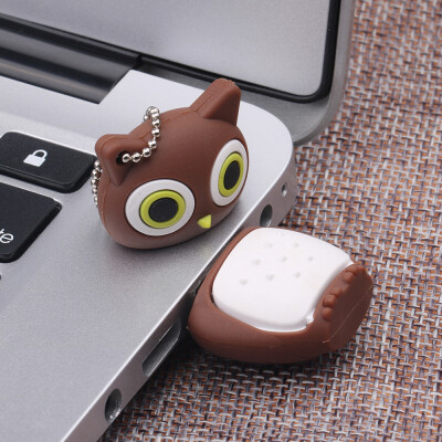 

Cute Cartoon Owl Shape USB Flash Drive USB 20 Flash Disk 1GB 2GB 4GB 8GB 16GB 32GB Pen Drive Memory Flash Card U Disk