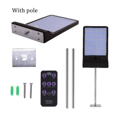 

Oasismall 48 LED Solar Street Light 450LM Motion Sensor Lamp For Road Garden Yard