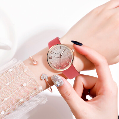 

RM Fashion Trend Leisure Temperament Frosted Dial Quartz Belt Ladies Watch