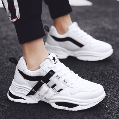 

Fashion shoes mens tide shoes ins super fire old shoes wild casual increase breathable running sports