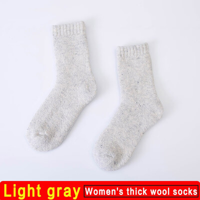 

1 Pair Women Thicken Thermal Wool Cashmere Warm Casual Socks Winter Crew Socks