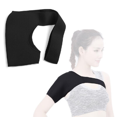 

Sports Shoulder Support Men Women Shoulder Brace Compression Support Upper Arm Protector Strap for Gym Working Out Physical Trai