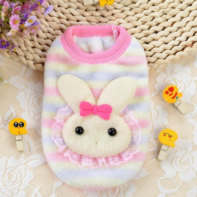 

AutumnWinter Cartoon Pet Puppy Cat Coats Jacket Warm Soft Fleece Dog Clothes for Small Dog Chihuahua Clothing Coat Apparel