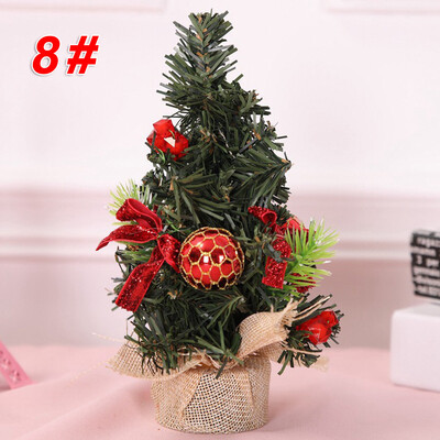 

1pcs Desk Table Top Mini Christmas Xmas Tree Small Party Ornaments Decorations