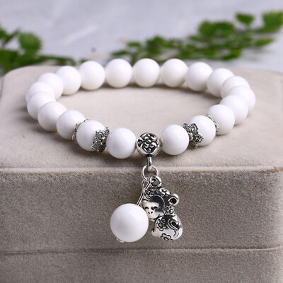 

Shell beads bracelet trend womens bracelets