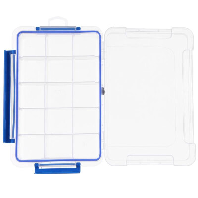 

Transparent Plastic Storage Box Multiple Compartments Slot Hardware Box Organizer Jewelry Tools Electronic Components Container Fi