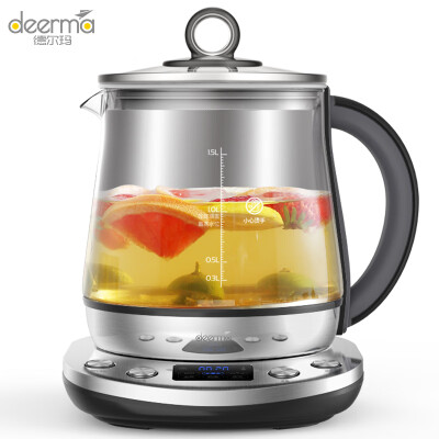 

Deerma Health Pot Glass Jingdong Self-operated Electric Kettle Mini Tea Pot Health Teapot Health Pot Kettle Warmer YS209