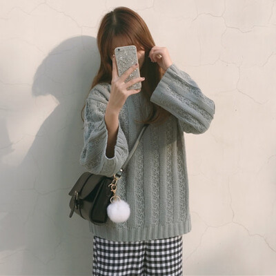 

2019 Women Sweater casual solid turtleneck female pullover flare sleeve warm soft spring autumn winter knitted