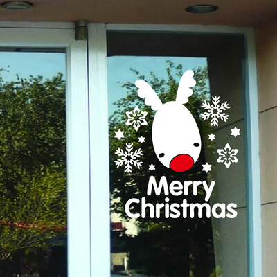 

〖Follure〗Merry Christmas Wall Stickers Vinyl Home Wall Decor Decals