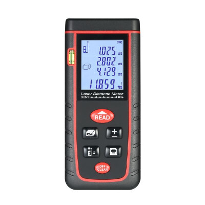 

100m Mini Handheld LCD Digital Laser Distance Meter High-precision Rangefinder Distance Area Volume Measurement 30 Groups Data Sto